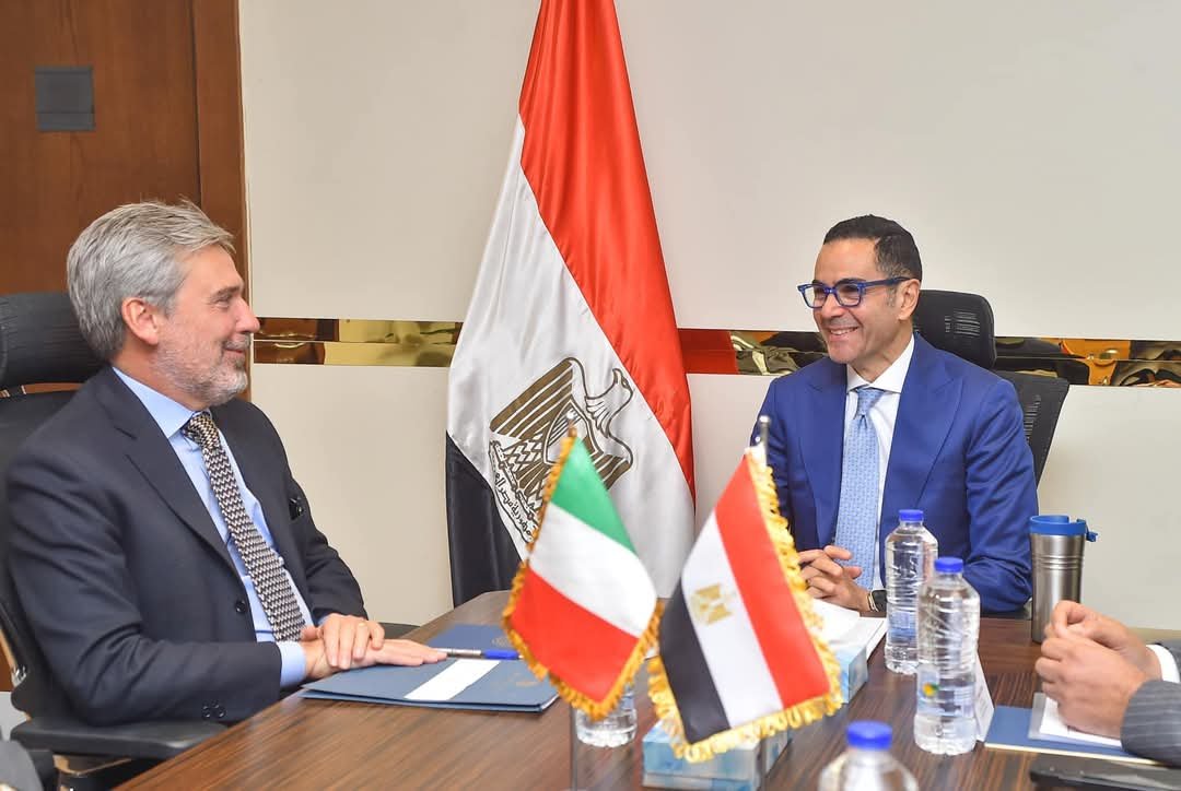 وزير الاستثمار المصري والسفير الإيطالي يبحثان تعزيز التعاون الاقتصادي وإطلاق مشروعات مشتركة