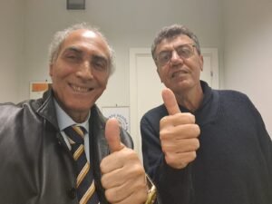 الإعلامي فؤاد عودة يلتقي مع نائب رئيس جالية العالم العربي في إيطالي