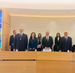 وزير الخارجية المصري يترأس الوفد المصري لحقوق الانسان في مصر