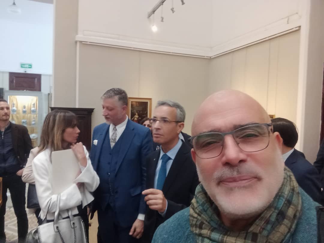 وزير الثقافة الإيطالي يزور المتحف الوطني للفنون الجميلة