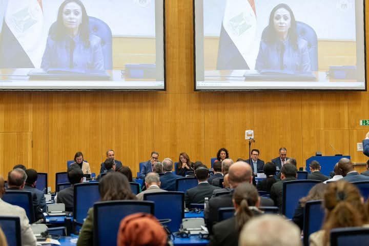 الدكتورة مايا مرسى وزيرة التضامن الاجتماعي ورئيس مجلس إدارة صندوق مكافحة الإدمان