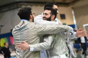 منتخب مصر لسلاح السيف يفوز بكأس العالم في بودابست بالمجر