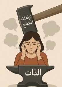 المرأة بين مطرقة التوقعات وسندان الذات
