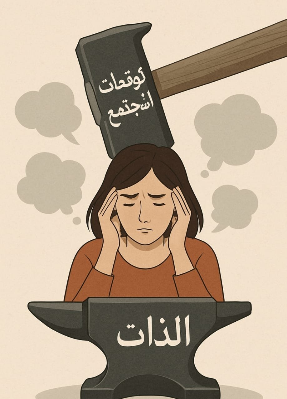 المرأة بين مطرقة التوقعات وسندان الذات