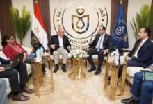 رئيس الرعاية الصحية يلتقي ممثل منظمة الصحة العالمية في مصرتطوير منظومة الرعاية الصحية