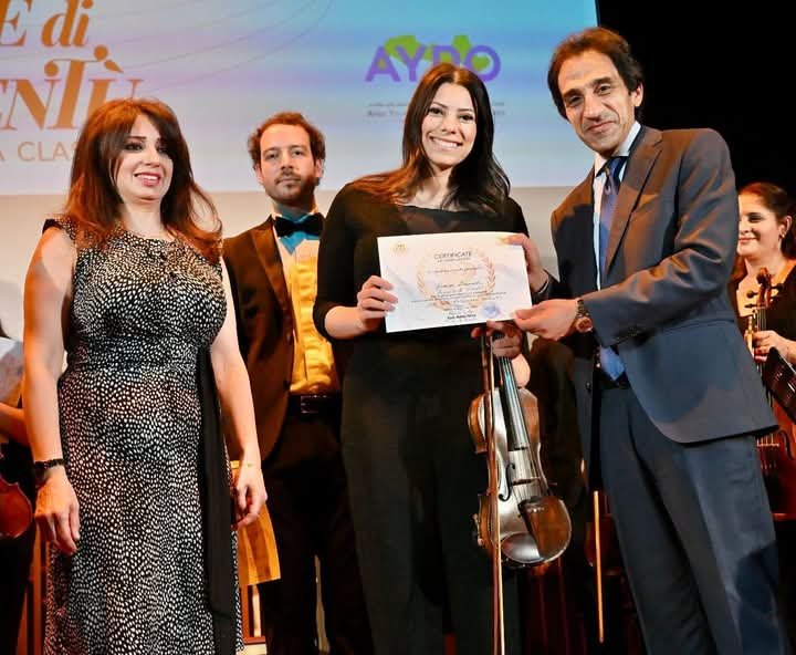 روما.. الأكاديمية المصرية للفنون بروما أقامت ليلة ثقافية فنية بحضور السفير المصري بسام راضي