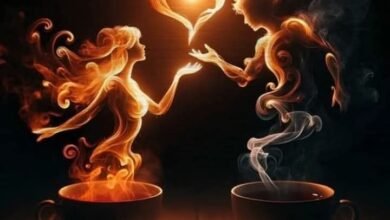 رقصة النار والدخان