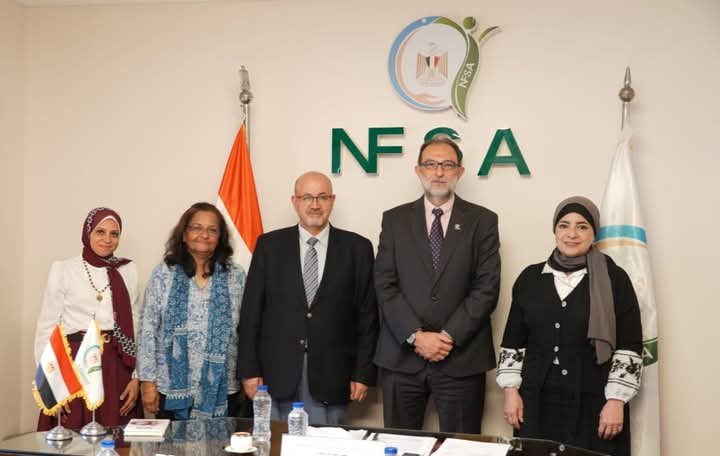 رئيس هيئة سلامة الغذاء يستقبل ممثل منظمة الصحة العالمية في مصر