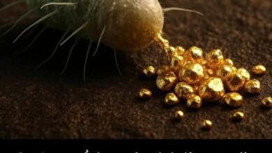 بكتيريا  تأكل مواد سامة وقادرة على إنتاج الذهب 