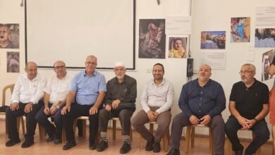 بدء اضراب لجنة المتابعة عن الطعام ضد حرب الإبادة والتجويع والتهجير ووصول وفود أولى الى يافا