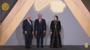 الرئيس السيسي يصل حفل افتتاح المتحف المصري الكبير على أنغام مقطوعة «أنا المصري»