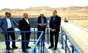 رئيس الوزراء يتفقد محطة معالجة الصرف الصحي الثلاثية "بني حسن الشروق"ضمن المبادرة "حياة كريمة" 