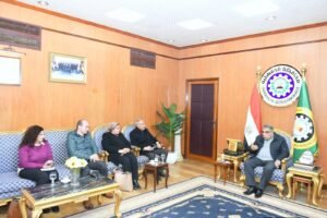 محافظ الدقهلية يستقبل مساعد وزير الصحة والوفد المرافق له لتفقد عدد من المستشفيات