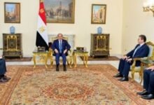 الرئيس السيسى يستقبل رئيس الاستخبارات الخارجية بروسيا بحضور اللواء حسن رشاد