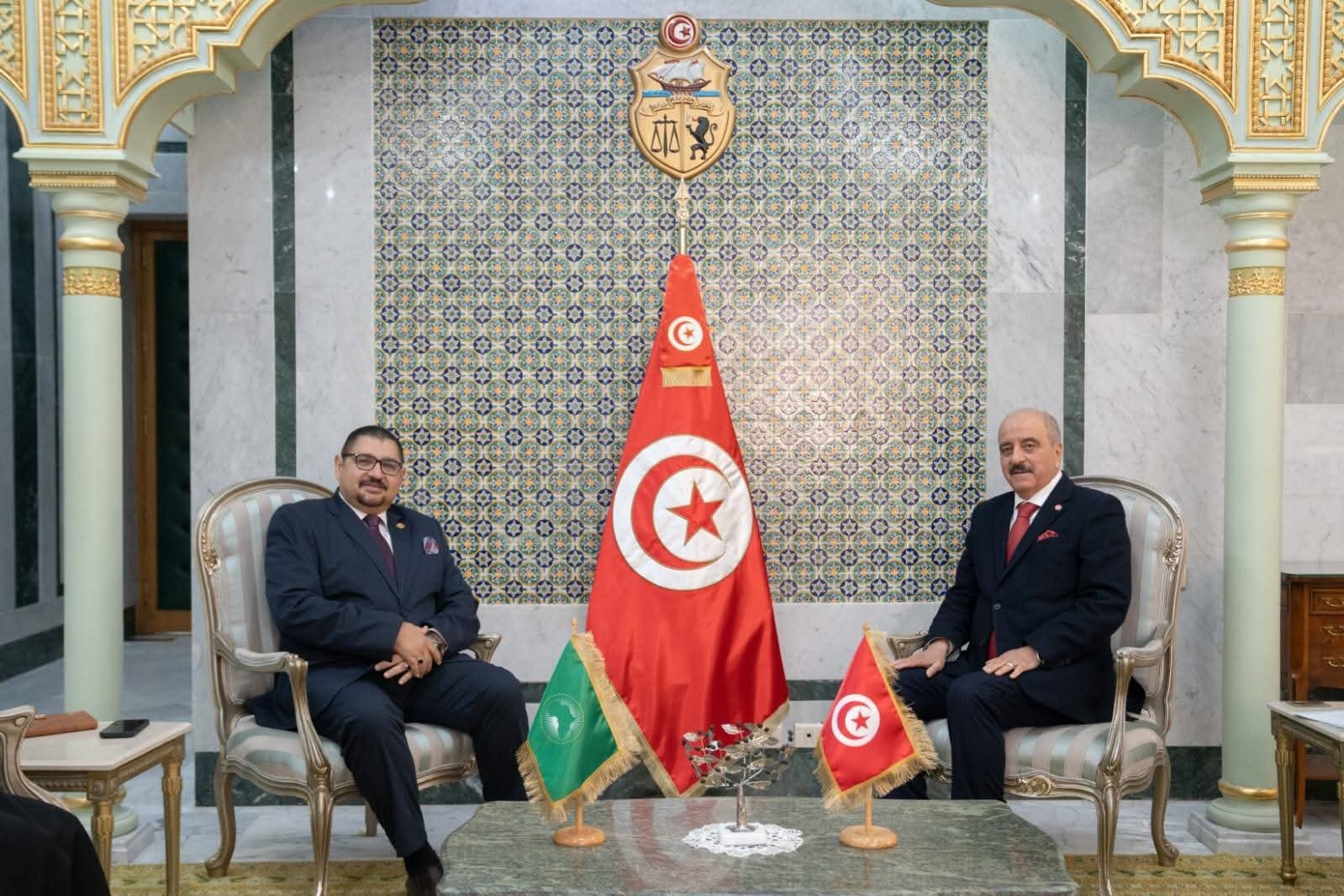 وزير الخارجية يستقبل المدير التنفيذي لمركز التميّز الإفريقي للأسواق الشاملة