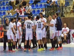 يد الزمالك يفوز على الشمس في دوري المحترفين