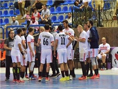 يد الزمالك يفوز على الشمس في دوري المحترفين