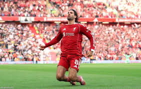 سوبوسلاي يتقدم لليفربول بالهدف الأول في شباك جالاتا سراي