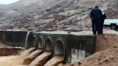 سيول سانت كاترين.. «الري» توكد: المياه سارت بمجراها الطبيعي ومنشآت الحماية اختزنتها