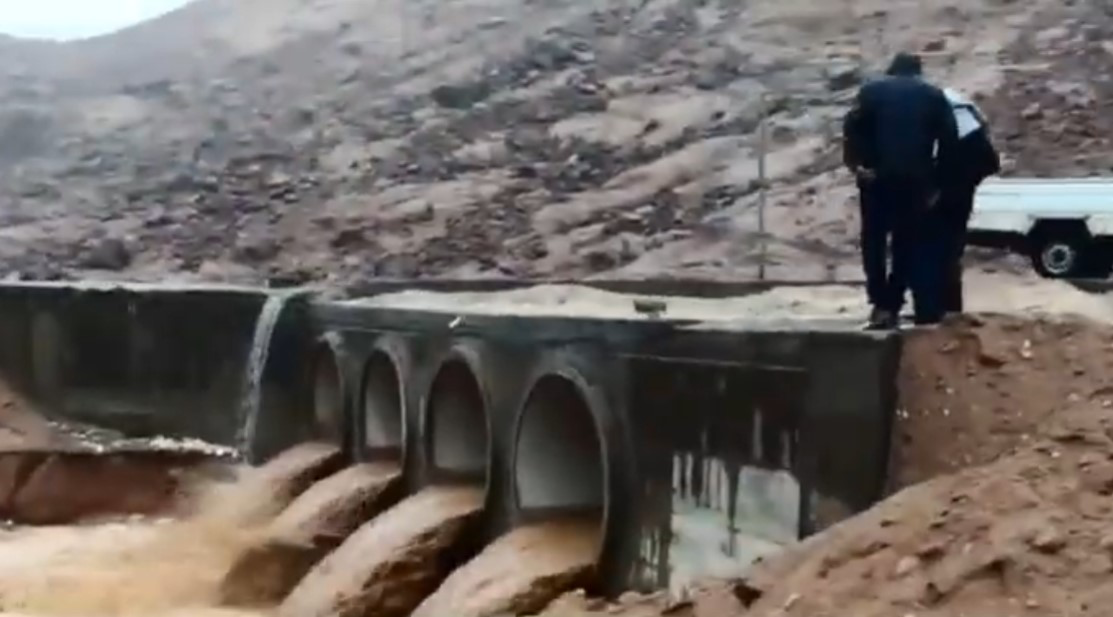 سيول سانت كاترين.. «الري» توكد: المياه سارت بمجراها الطبيعي ومنشآت الحماية اختزنتها