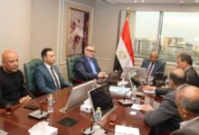 وزير الكهرباء ووفد شركة AI Compass العالمية