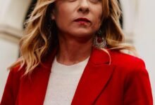 السيدة  جورجيا ميلوني -  رئيسة الوزراء الإيطالية