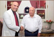 لقاء يجمع الكاتب بالقائد البطل اللواء أركان حرب حسام سويلم ضمن سلسلة حلقات تاريخية