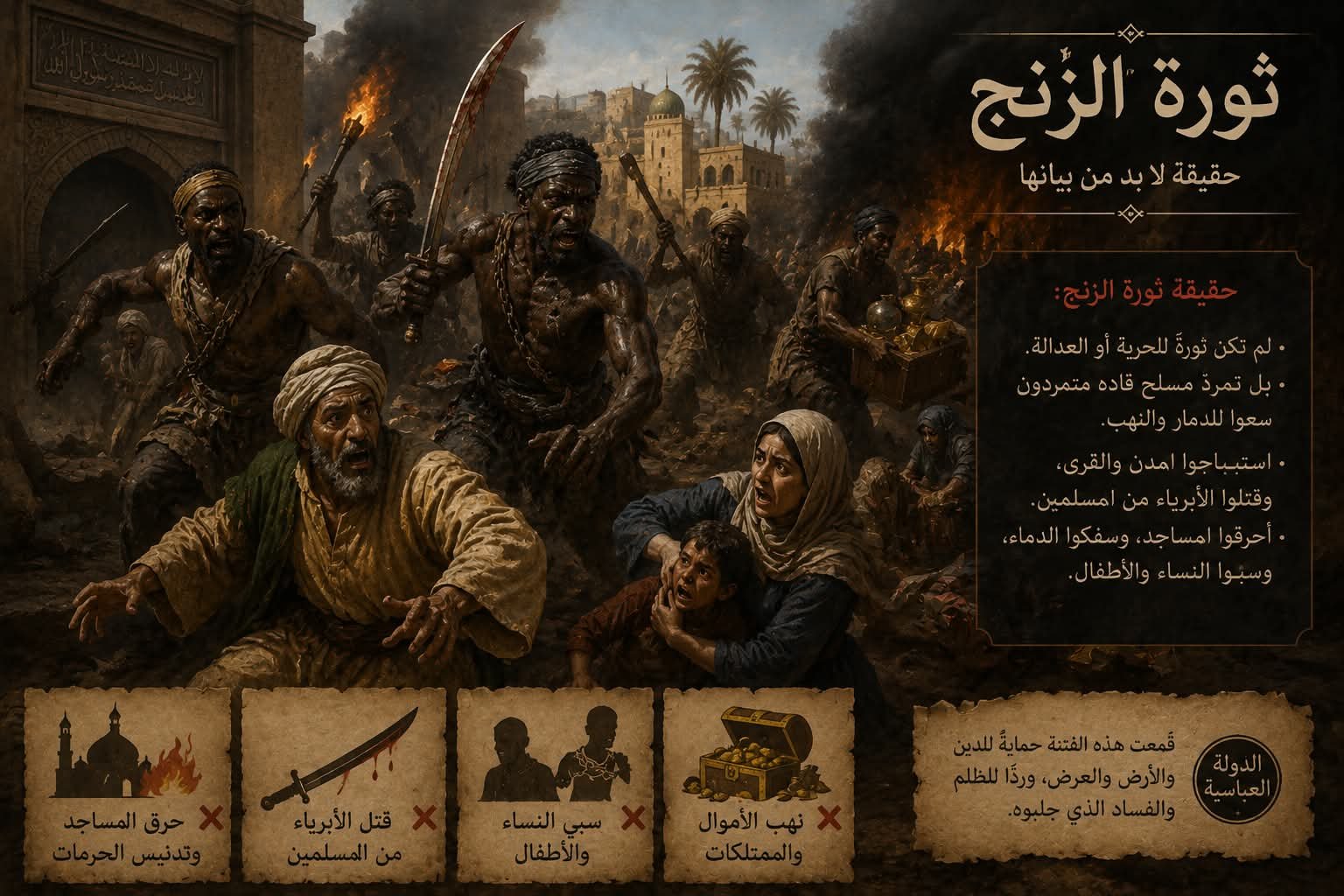 ثورة الزنج الملونة