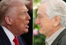 Robert De Niro, at the "Rise Up, Sing Out" public activity…