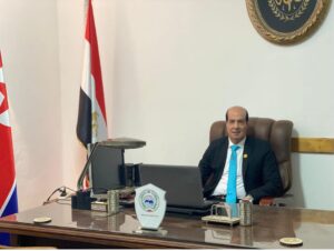 الدكتور يحيى خيرالله - رئيس جمعية الصداقة المصرية الكورية ورئيس مجلس التعاون العربي الكوري